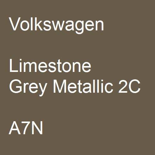 Volkswagen, Limestone Grey Metallic 2C, A7N.